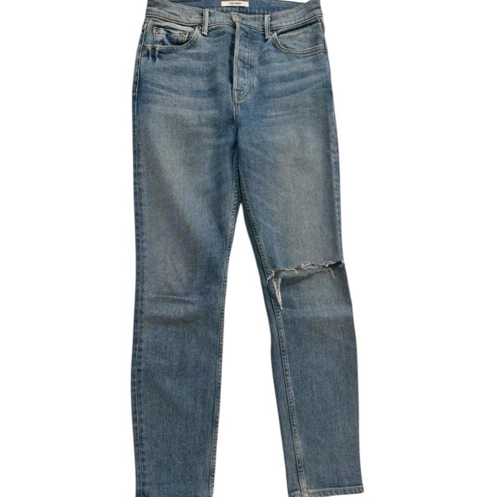 GRLFRND Karolina blue jeans